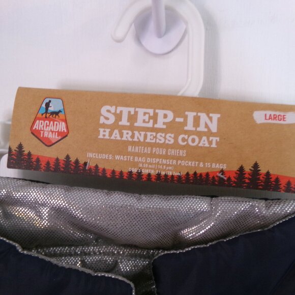 Arcadia Trail NWT Step-In Harness Coat Sz L - Picture 3 of 7